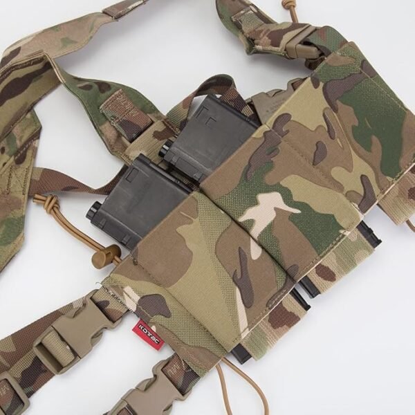 KDTAC BANK ROBBER Storage Cabinet, Survival Game Tactical Equipment for Beginners, Lightweight, Flexible Tactical Chest Lightweight Tactical Chest Rig for Beginners - Image 3
