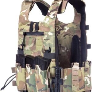 [KDTAC] GTPC2.0 Tactical Vest - 500D Cordura, MOLLE Panels, Side Close-Up, Multicam (MC) - Modular Combat System