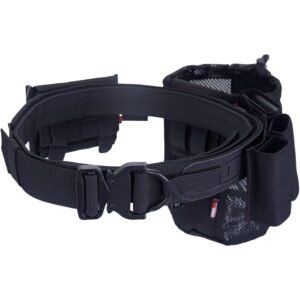 KDTAC Stealth Black Tactical Belt - 500D Cordura® Laser-Cut MOLLE System | Spring Combat Sale 24-Hour Flash Deal | Stealth Black (BLK)