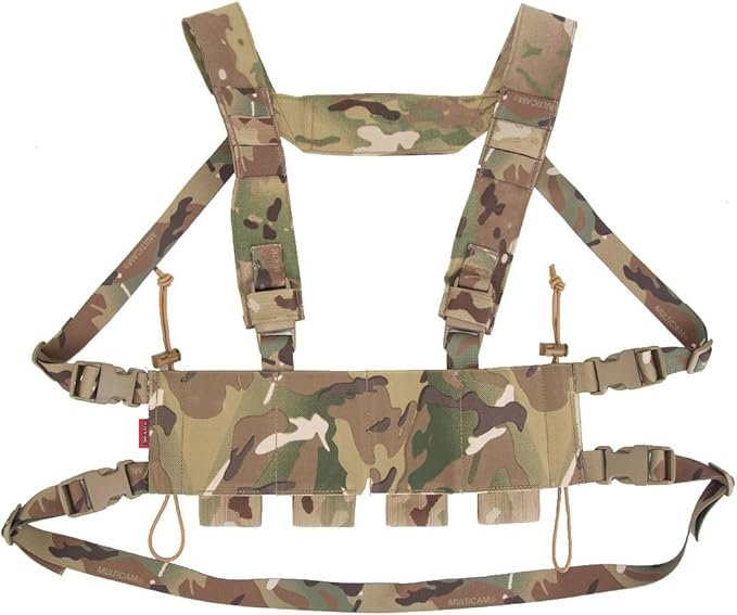 KDTAC BANK ROBBER Storage Cabinet, Survival Game Tactical Equipment for Beginners, Lightweight, Flexible Tactical Chest Lightweight Tactical Chest Rig for Beginners