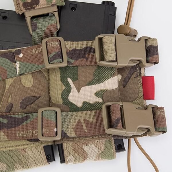 KDTAC BANK ROBBER Storage Cabinet, Survival Game Tactical Equipment for Beginners, Lightweight, Flexible Tactical Chest Lightweight Tactical Chest Rig for Beginners - Image 5