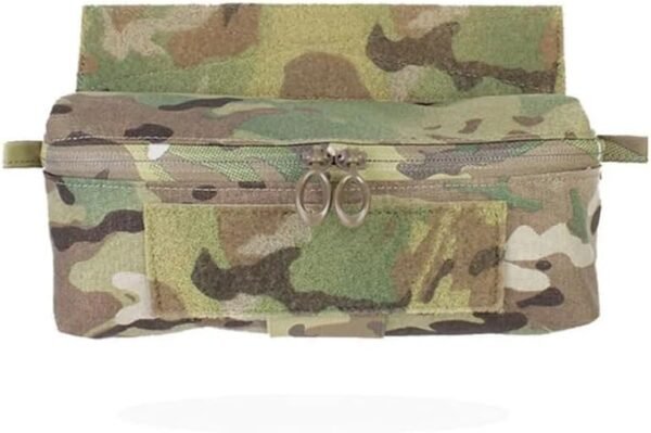 KDTAC Mini FCPC V5 Hydration Pouch - MOLLE-Compatible Abdominal Pack for Airsoft & Survival Games (Compact Tactical Gear Accessories)