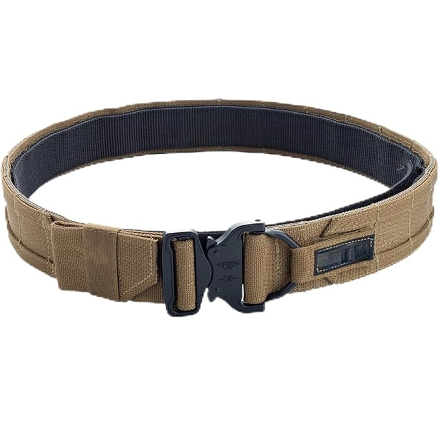 KDTAC Ronin-Style 1.75-Inch Airsoft Battle Belt - Military-Grade MOLLE Webbing System | MIL-STD-29602 Survival Game Tactical Gear Ronin-Style Battle Belt 1.75 – MOLLE Webbing for Airsoft & Survival Game Loadouts