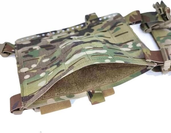 [KDTAC] SS Style 34 Alpha Tactical Chest Rig - Lightweight MOLLE Carrier | Detachable Vest for Airsoft, Hiking, SHTF Preparedness - Image 7