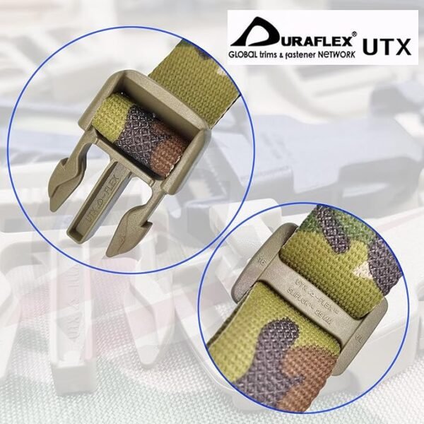 KDTAC SS-Style Fatigues Adjustment Tactical Harness - Mk4 Airsoft-Compatible Universal H-Harness for Survival Game Chest Rigs (MOLLENATO-Spec Load-Bearing System)-2