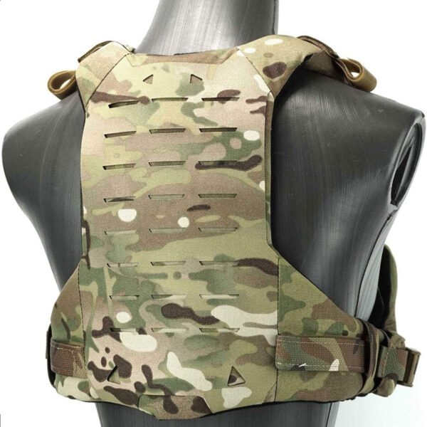 KDTAC Tactical Chest Armor Bikini Plate Carrier for Women - Outdoor Cosplay Gear (Multicam, Small)-2