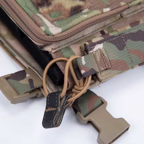 [KDTAC] CRM Longfei Tactical Chest Rig Elastic Band Detail Close-Up